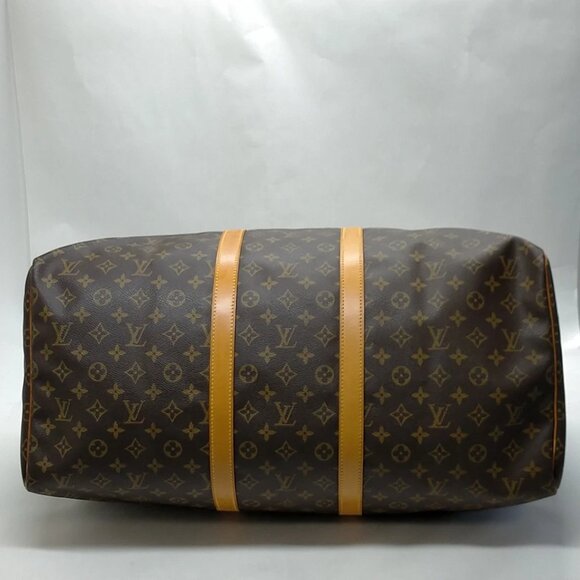 Louis Vuitton LV Boston Bag Keepall 55 Brown Monogram 799-070925 - Picture 4 of 9
